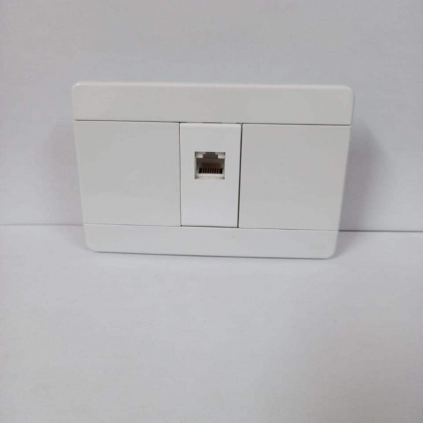 PLACA TOMA RJ45 CLICK